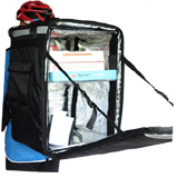 PK-96Z: Hot food delivery backpack for biker, heavy duty food carrier thermal bag, 16