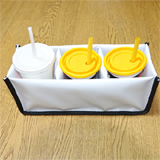 PK-HOLDER3: Drink Bags for Side Loading Bags, Avoid Spillage, to Fit 3 Cups, 30cm * 10cm * 12cm